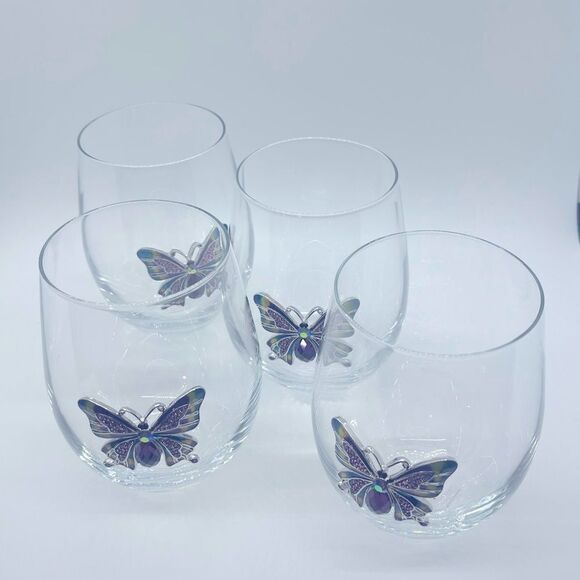 NWOT stemless glasses! - Picture 4 of 4